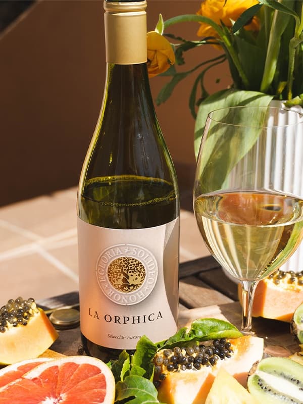 Вино Ла Орфіка, Селесьон Аурора / La Orphica, Seleccion Aurora, Bodegas Trenza, біле напівсухе 0.75л