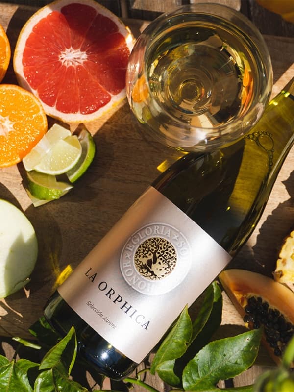 Вино Ла Орфіка, Селесьон Аурора / La Orphica, Seleccion Aurora, Bodegas Trenza, біле напівсухе 0.75л