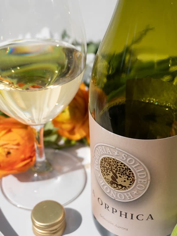 Вино Ла Орфіка, Селесьон Аурора / La Orphica, Seleccion Aurora, Bodegas Trenza, біле напівсухе 0.75л