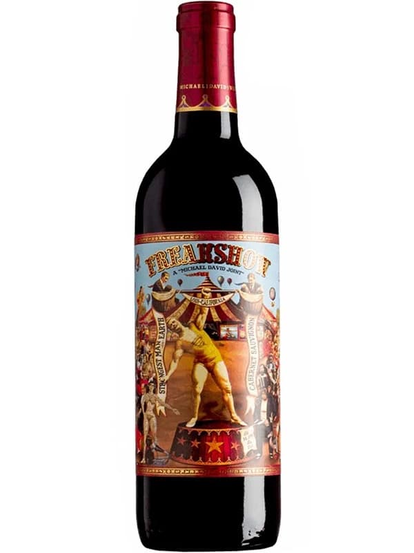 Вино Фрікшоу, Каберне Совіньон / Freakshow, Cabernet Sauvignon, Michael David, червоне сухе 0.75л