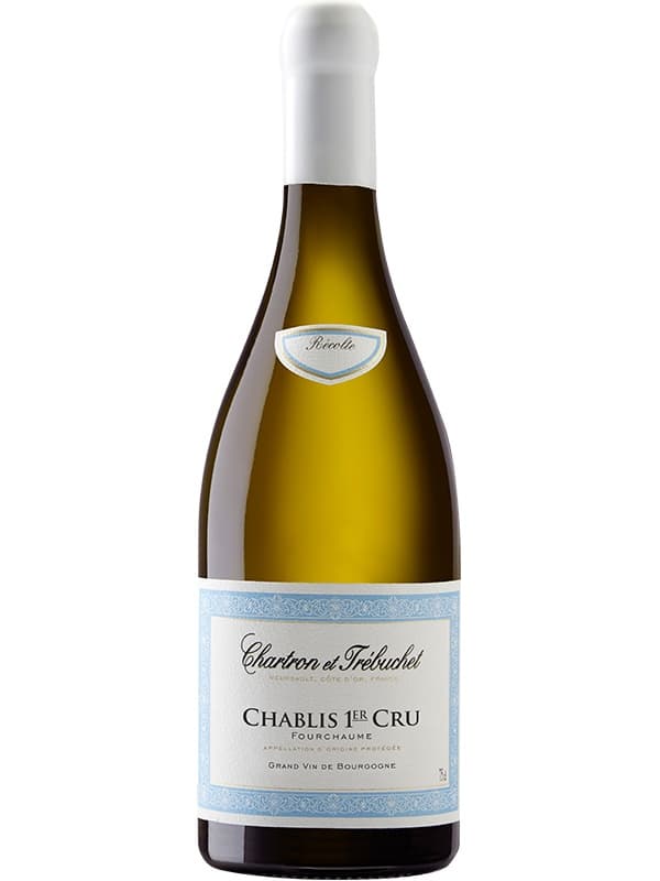 Вино Шаблі Прем'єр Крю Фуршум, Шартрон та Требуше / Chablis 1er Cru Fourchaume, Chartron et Trebuchet, біле сухе 0.75л