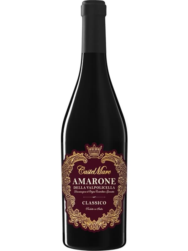 Вино Кастельмаре, Амароне делла Вальполічелла / CastelMare, Amarone della Valpolicella, Mare Magnum, червоне сухе, 0.75л