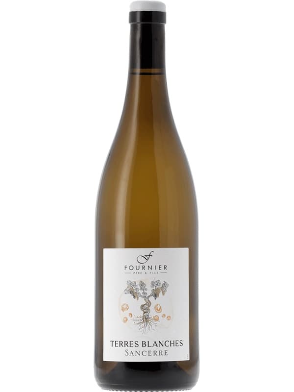 Вино Террес Бланш, Сансер / Terres Blanches, Sancerre, Fournier Pere & Fils, біле сухе 0.75л