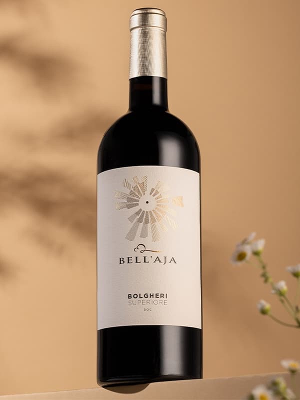 Вино Бель'Аджа Болгері, Суперіоре / Bell'Aja Bolgheri, Superiore, San Felice, червоне сухе 0.75л