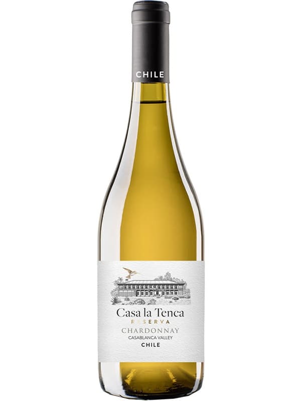 Вино Каса Ла Тенка, Резерва Шардоне / Casa la Tenca, Reserva Chardonnay, біле сухе 0.75л