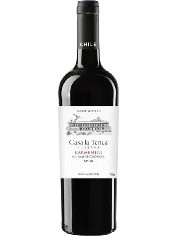 Вино Каса Ла Тенка, Резерва Карменер / Casa la Tenca, Reserva Carmenere, червоне сухе 0.75л