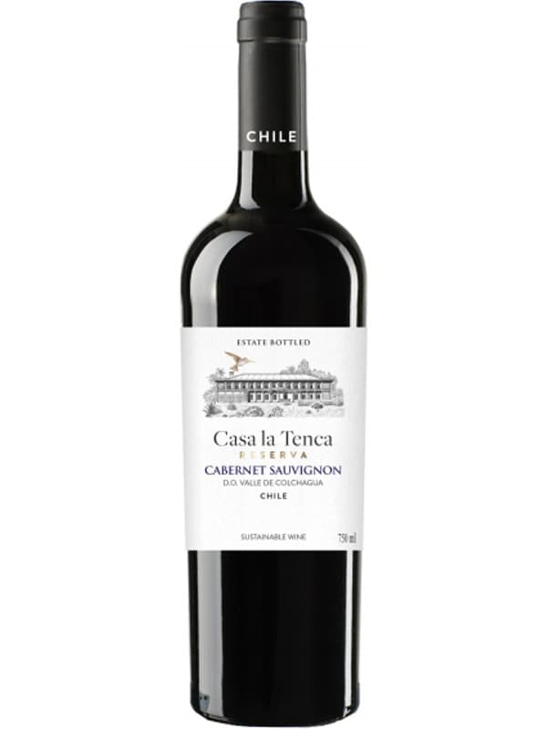 Вино Каса Ла Тенка, Резерва Каберне Совіньйон / Casa la Tenca, Reserva Cabernet Sauvignon, червоне сухе 0.75л