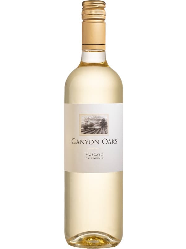 Вино Москато, Каньйон Окс / Moscato, Canyon Oaks, біле напівсолодке 0.75л