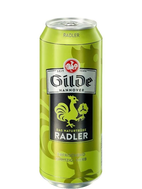 Пиво Лимон Радлер, Гілд / Lemon Radler, Gilde, з/б, 2.5%, 0.5л