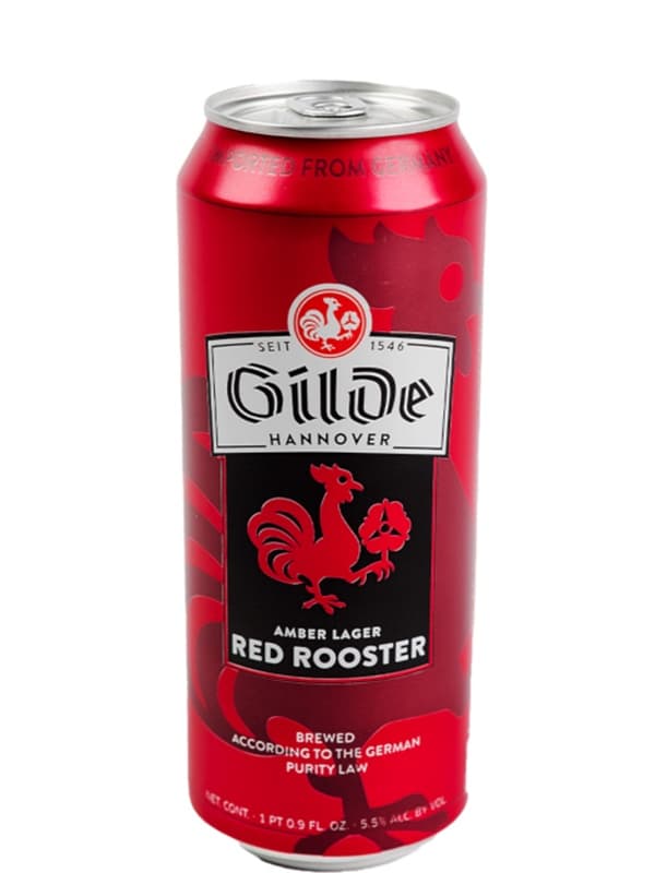 Пиво Ред Амбер Лагер, Гілд / Red Amber Lager, Gilde, з/б, 5.5%, 0.5л