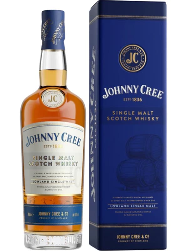 Віскі Джоні Крі, Сінгл Молт / Johnny Cree, Single Malt, 40%, 0.7л, в коробці