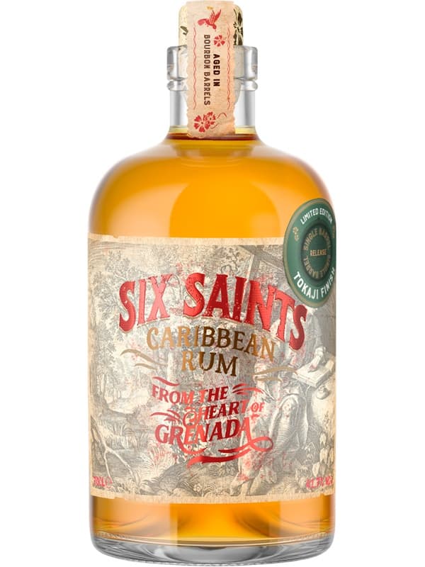 Ром Сікс Сейнтс, Токай, Каск Фініш / Six Saints, Tokaji, Cask Finish, 41.7%, 0.7л