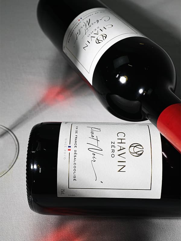 Безалкогольне вино Шавін Зеро, Піно Нуар / Chavin Zero, Pinot Noir, Domaines Pierre Chavin, червоне 0.75л