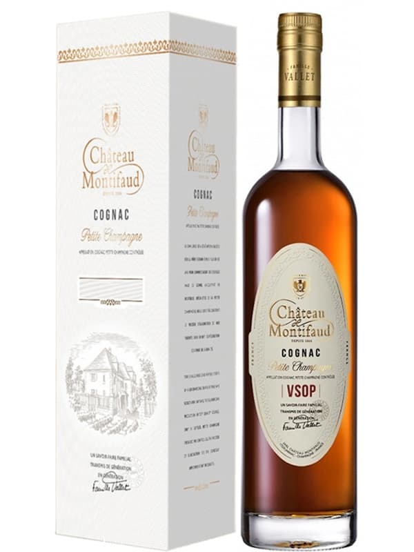 Коньяк Файн Пті Шампань / Fine Petite Champagne, Chateau de Montifaud, VSОР, 40%, 0.5л, в коробці