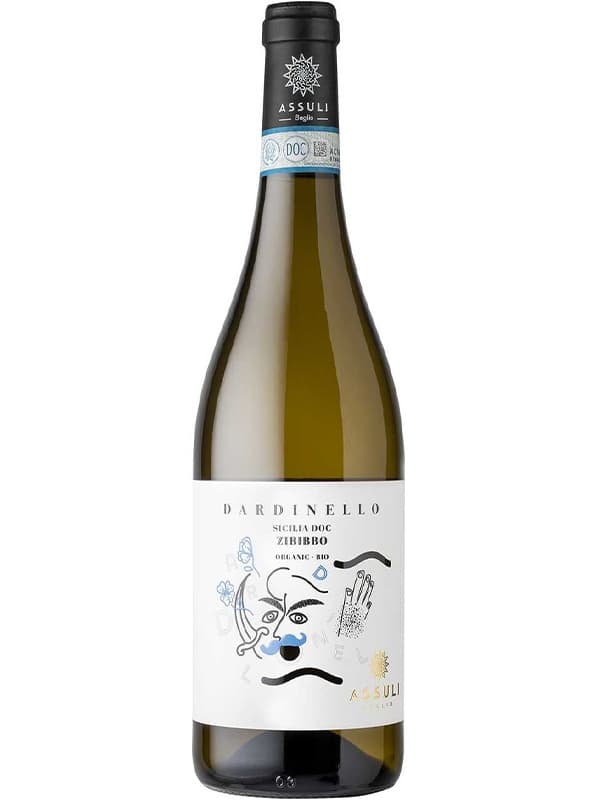 Вино Дардінелло, Зібіббо Терре ді Сицилія / Dardinello, Zibibbo Terre di Sicilia, Assuli, біле сухе 0.75л