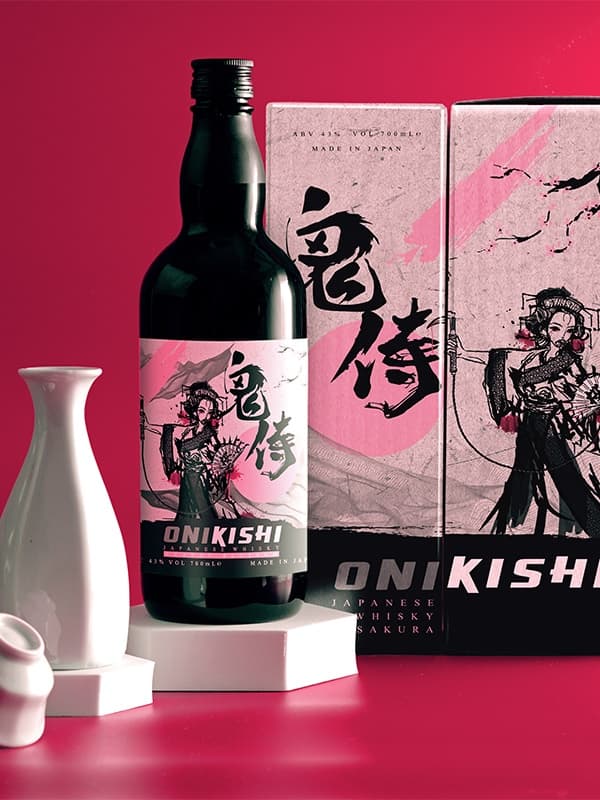 Віскі Онікіші, Дедлі Сакура / Onikishi, Deadly Sakura, 43%, 0.7л