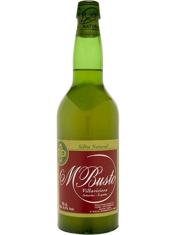 Сидр М.Бусто, Натурал / M.Busto, Natural, Manuel Busto Amandi, сухий 6%, 0.7л