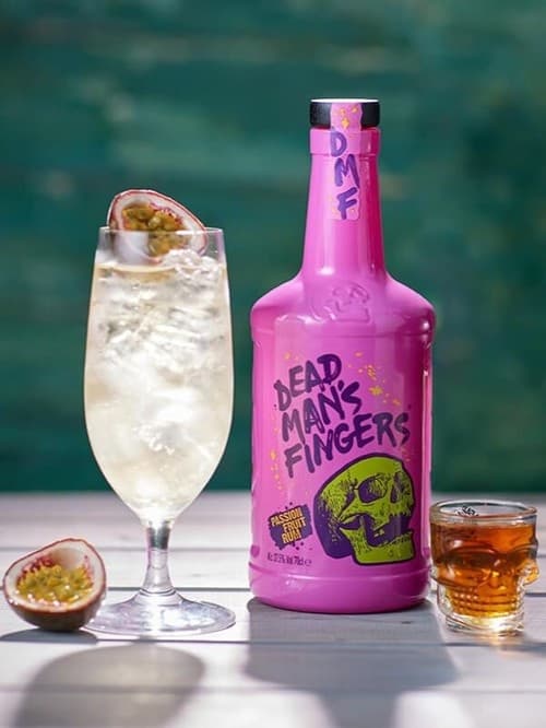 Ром Дед Менс Фінгерс (ДМФ), Маракуйя / Dead Man’s Fingers (DMF), Passion Fruit, 37.5%, 0.7л