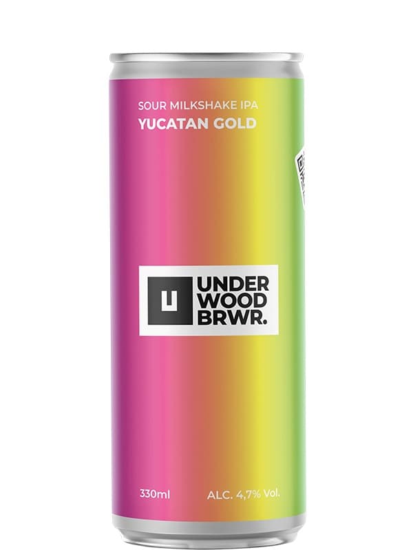 Пиво Юкатан Голд / Yucatan Gold, Underwood Brewery, з/б, 4.7%, 0.33л