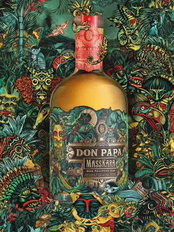Ромовий напій Дон Папа, МассКара / Don Papa, Masskara, 40%, 0.7л