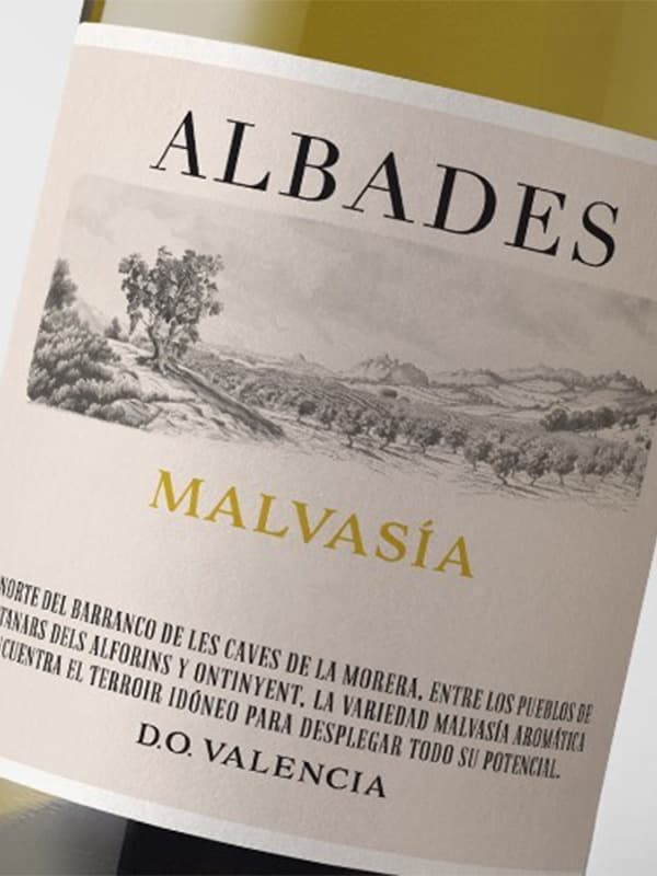 Вино Альбадес, Мальвазія / Albades, Malvasia, Hammeken, біле сухе 0.75л