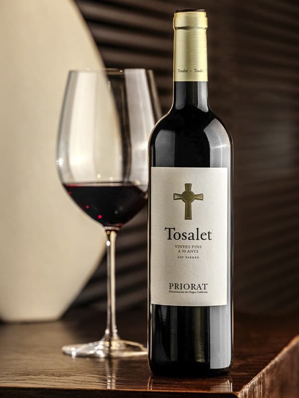 Вино Тосалет, Вініес Фін А 50 Аніс / Tosalet, Vinyes Fins A 50 Anys, Hammeken, червоне сухе 0.75л