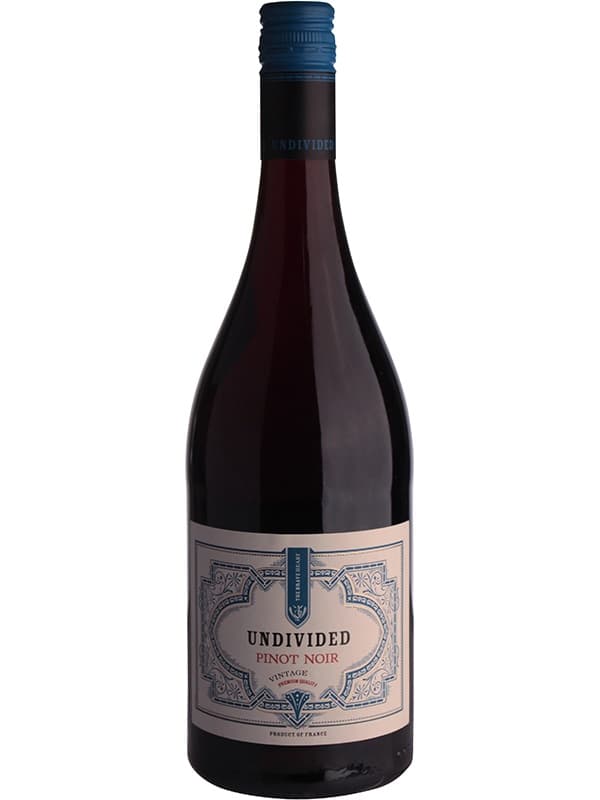Вино Андивайдід, Піно Нуар / Undivided, Pinot Noir, червоне сухе 0.75л