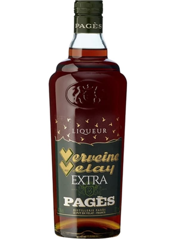 Лікер Пажес, Верен дю Віле Екстра / Pages, Verveine du Velay Extra, Vedrenne, 40%, 0.7л