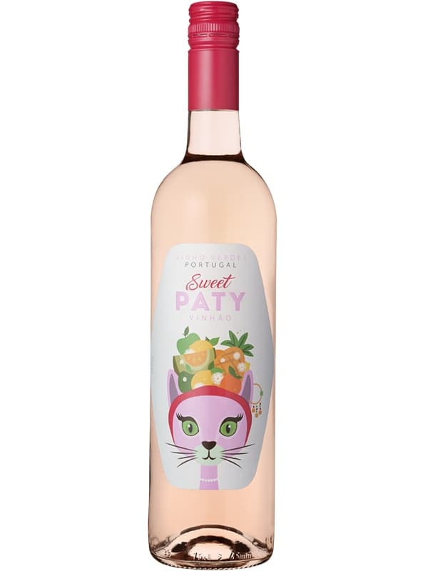 Вино Паті, Віньяу Світ, Віню Верде Розе / Paty, Vinhao Sweet, Vinho Verde Rose, Adega Ponte da Barca, рожеве солодке 0.75л