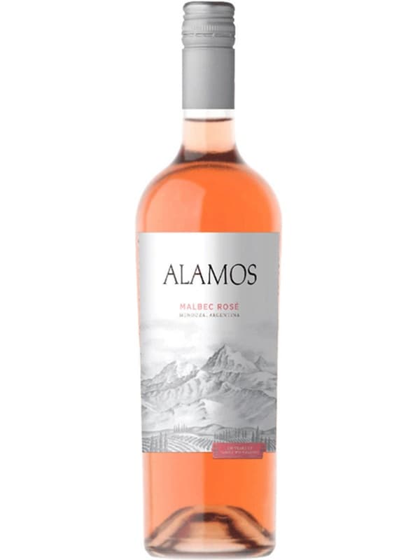 Вино Мальбек, Аламос Розе / Malbec, Alamos Rose, Catena Zapata, рожеве сухе 0.75л