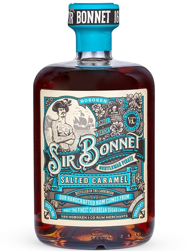 Ромовий напій Сір Боннет, Солона Карамель / Sir Bonnet, Salted Caramel, 37.5%, 0.7л