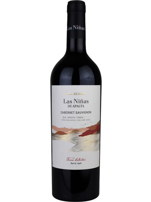 Вино Лас Ніньяс, де Апальта Гран Резерва Каберне Совіньйон / Las Ninas, de Apalta Gran Reserva Cabernet Sauvignon, червоне сухе 0.75л