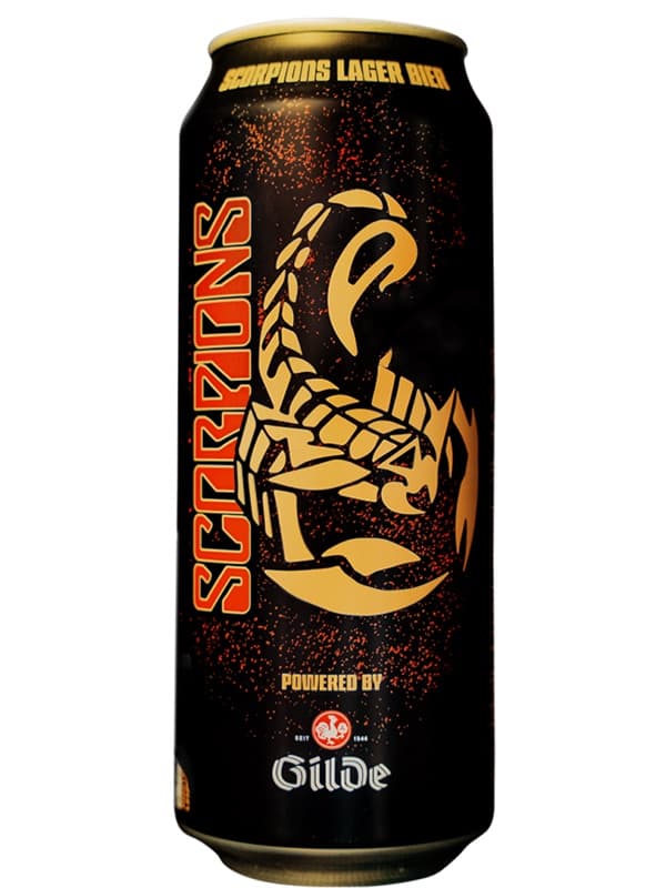 Пиво Скорпіонс Лагер, Гілд / Scorpions Lager, Gilde, з/б, 4.8%, 0.5л