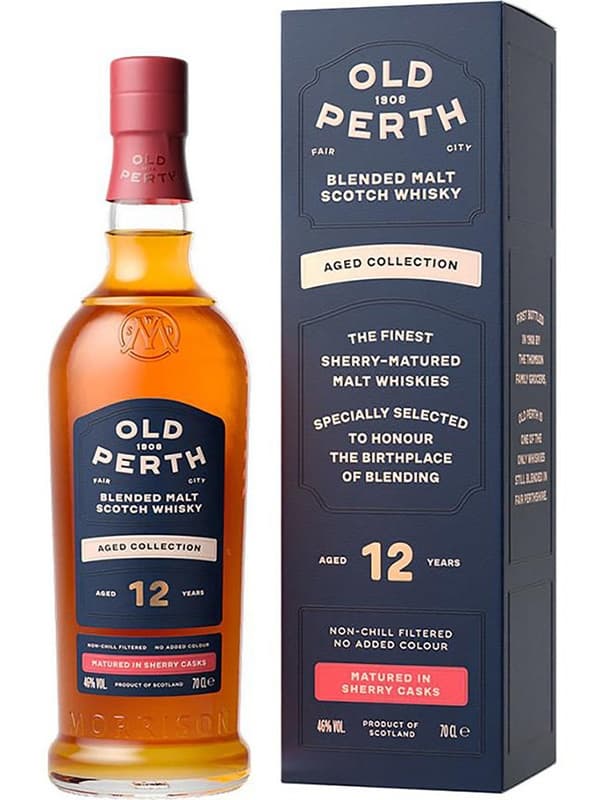 Віскі Олд Перт, Бленд Молт / Old Perth, Blended Malt, 12 років, 46%, 0.7л