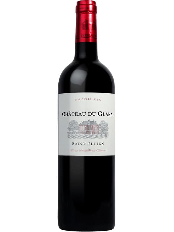 Вино Шато дю Глана, Сент-Жюльєн / Chateau du Glana, Saint-Julien, червоне сухе 0.75л