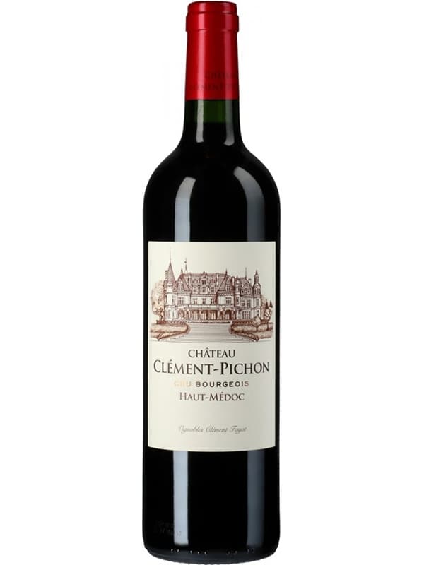 Вино Шато Клеман, Пішон О-Медок / Chateau Clement, Pichon Haut-Medoc, червоне сухе 0.75л