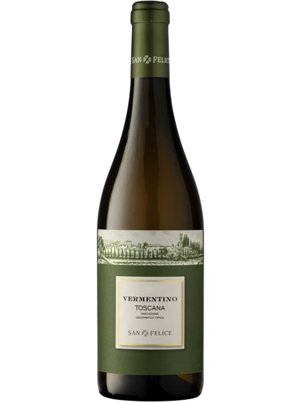 Вино Верментіно, Тоскана / Vermentino, Toscana, San Felice, біле сухе 0.75л