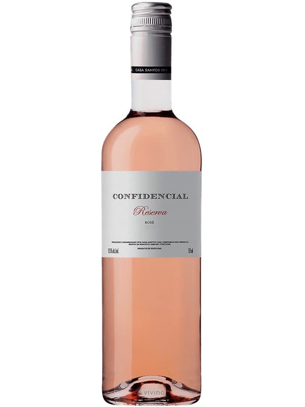 Вино Конфіденсіал, Резерва Розе / Confidencial, Reserva Rose, Casa Santos Lima, рожеве сухе 0.75л