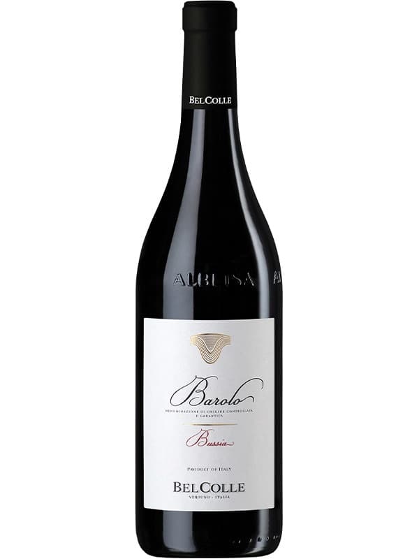 Вино Бароло, Буссія / Barolo, Bussia, Bel Colle, червоне сухе 0.75л