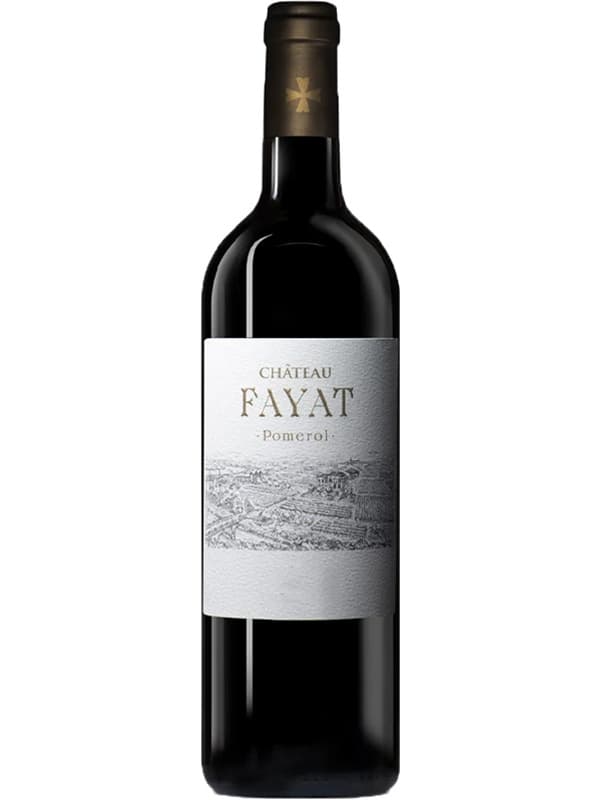 Вино Шато Фая, Помероль / Chateau Fayat, Pomerol, червоне сухе 0.75л