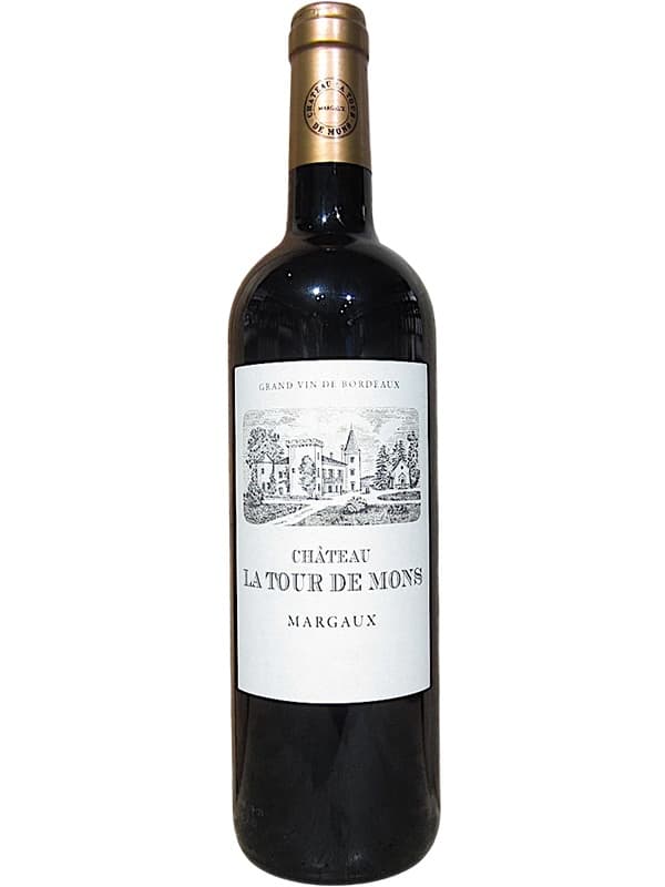 Вино Шато Ла Тур ле Мон, Марго / Chateau La Tour de Mons, Margaux, червоне сухе 0.75л
