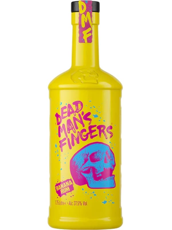 Ром Дед Менс Фінгерс (ДМФ), Банан / Dead Man’s Fingers (DMF), Banana, 37.5%, 1.75л
