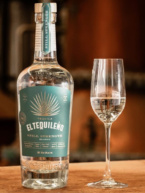 Текіла Ель Текіленьо, Бланко Стілл Стренгт / El Tequileno, Blanco Still Strength, 50%, 0.7л