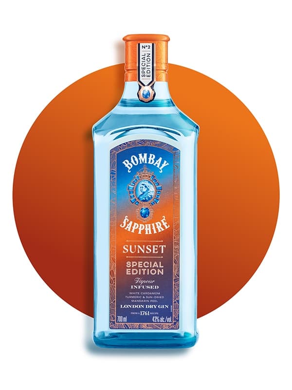 Джин Bombay Sapphire Sunset 43% 0.7 л