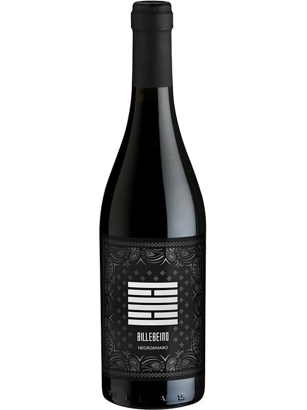 Вино Біллебейно, Негроамаро Різерва / Billebeino, Negroamaro Riserva, червоне напівсухе 0.75л