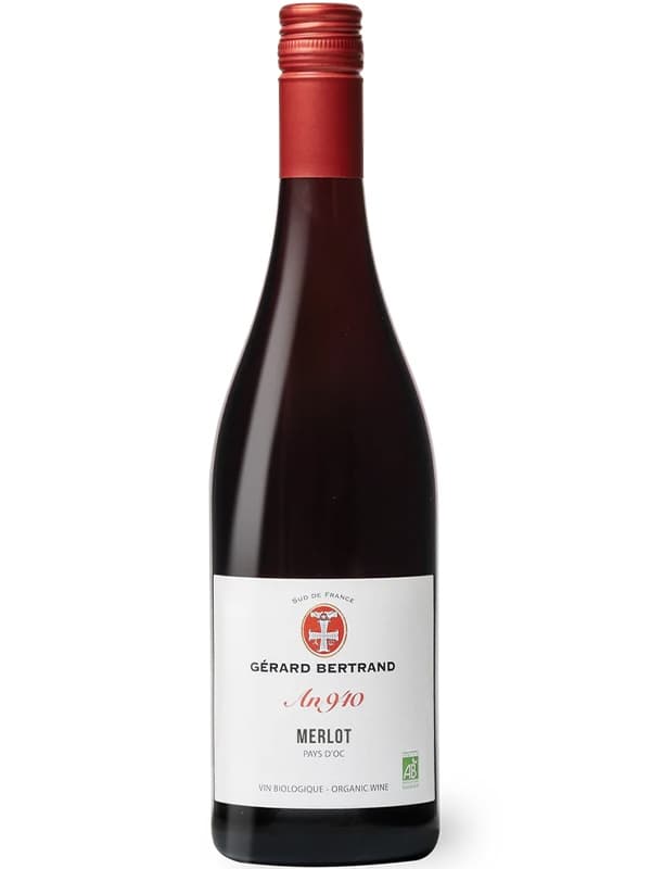 Вино Ерітаж Ан 940, Мерло / Heritage An 940, Merlot, Gerard Bertrand, червоне сухе 0.75л