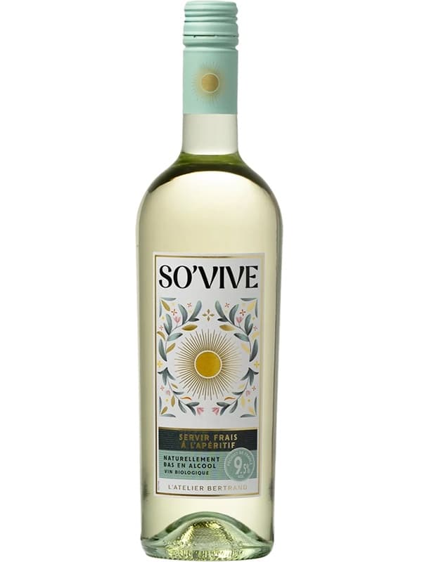 Вино Со'Вів / So'Vive, Gerard Bertrand, біле напівсухе 0.75л