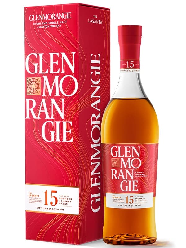 Віскі Гленморанджі, Ласанта / Glenmorangie Lasanta, 15 років, 43%, 0.7л, в коробці