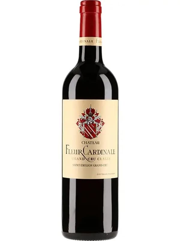 Вино Шато Фльор Кардиналь, Сен-Емільйон Гран Крю / Chateau Fleur Cardinale, Saint Emilion Grand Cru, червоне сухе 0.75л