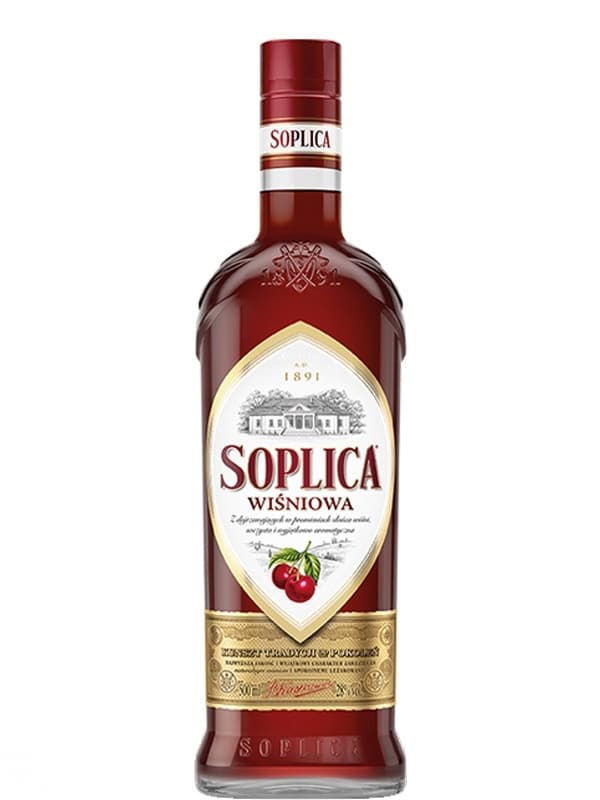Лікер Сопліца, Вишня / Soplica, Wisniowa, 26%, 0.5л